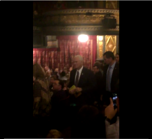 Mike Pence Booed While Seeing 'Hamilton'