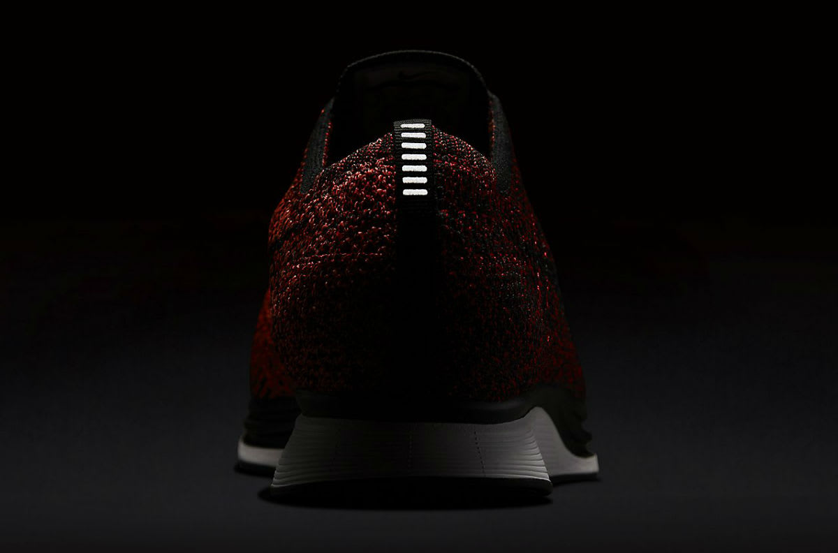 Nike Flyknit Racer University Red Black Mango Release Date 3M 526628-608