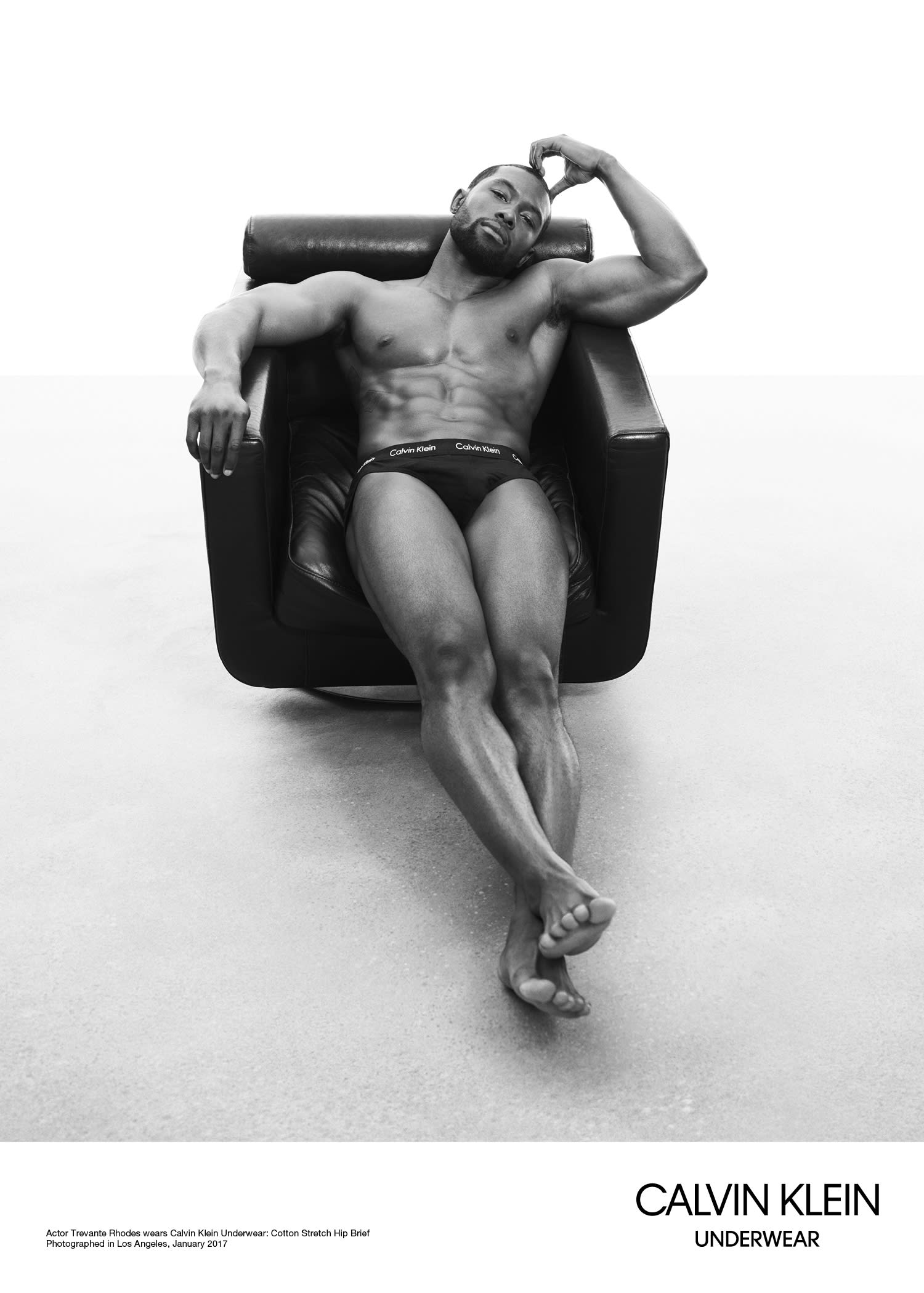 Trevante Rhodes for Calvin Klein
