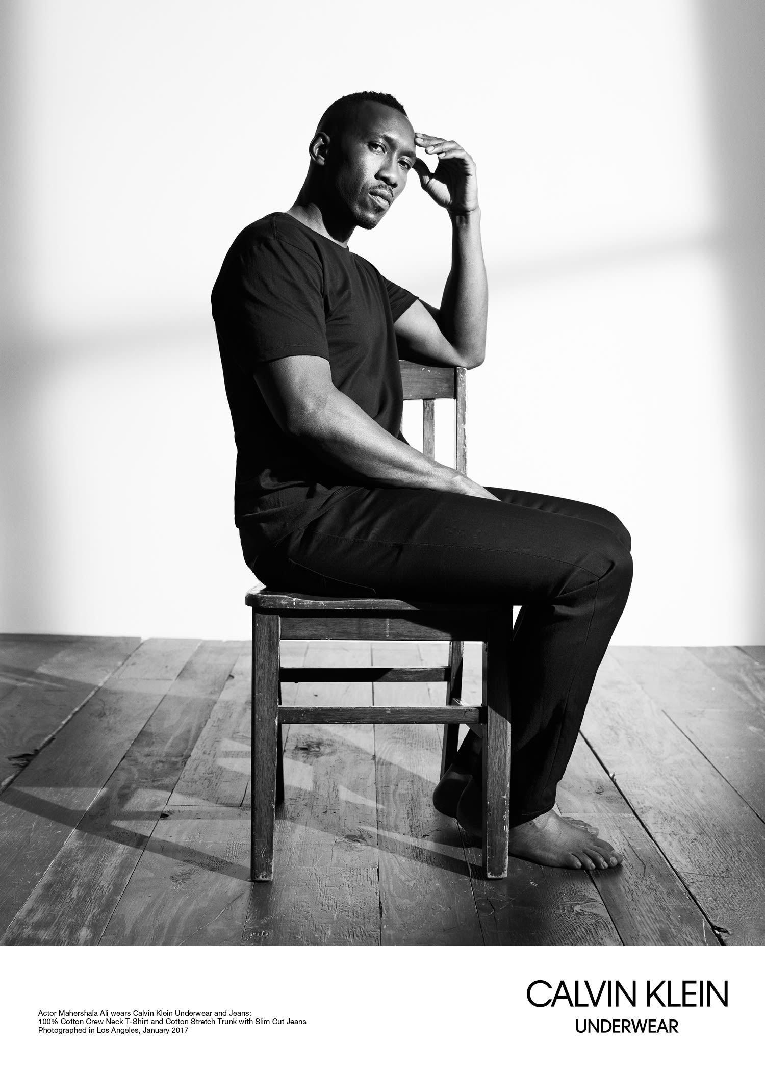 Mahershala Ali for Calvin Klein