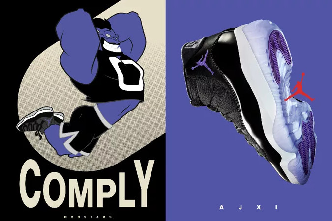 Air Jordan XI Monstars Poster