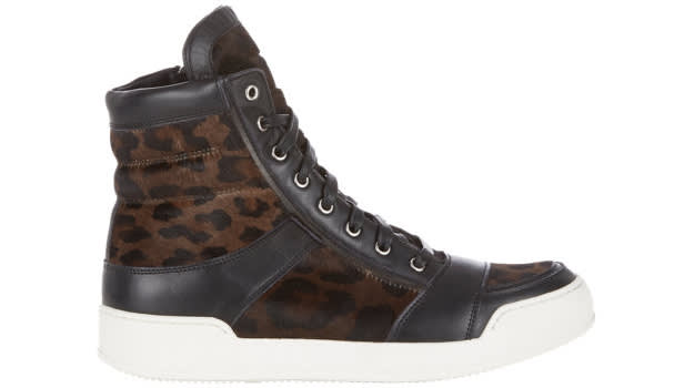 expensive leather sneakers