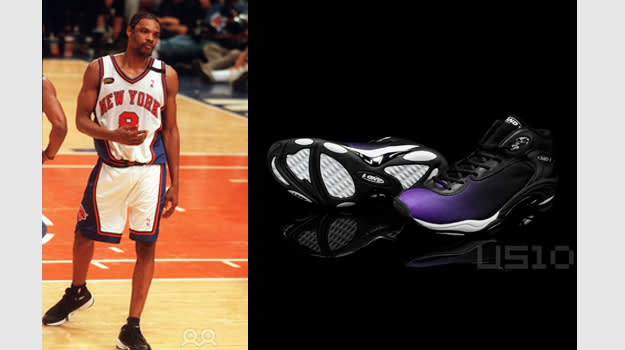 latrell sprewell and 1 shoes