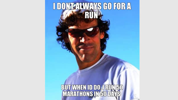 50 marathons in 50 days
