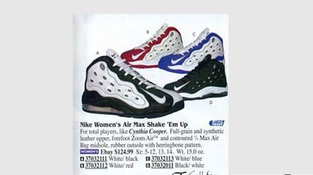 cynthia cooper nike shoes