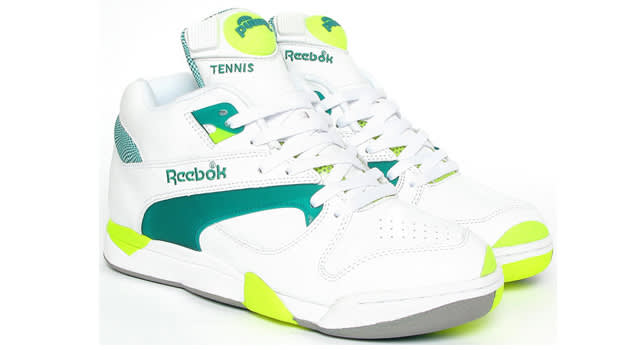 reebok pump tennis shoes retro