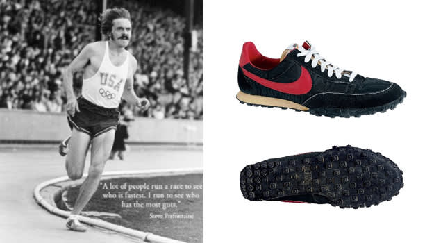 steve prefontaine first nike shoes