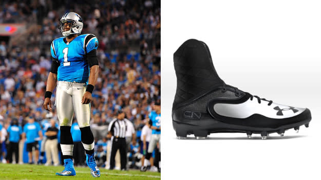 cam newton black cleats