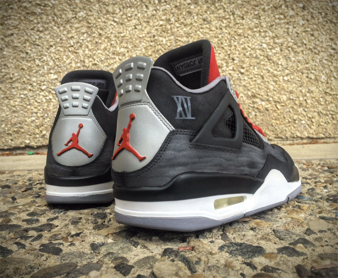 custom leather jordans