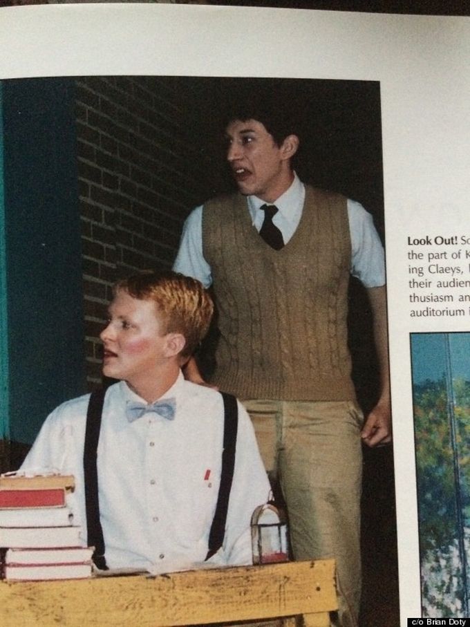 Adam Driver's High School Yearbook Photos Are Pretty Goofy Complex