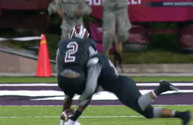 Awful College Football Team Snaps 17-Game Losing Streak When Player Intercepts Pass With Ankles