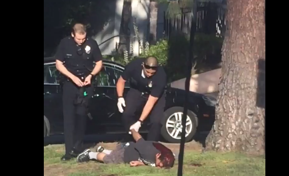LAPD Shoot Down Unarmed Man for Allegedly Raising Arm Wrapped in a Towel