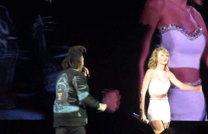 Watch Taylor Swift Bring Out The Weeknd For a Performance of 