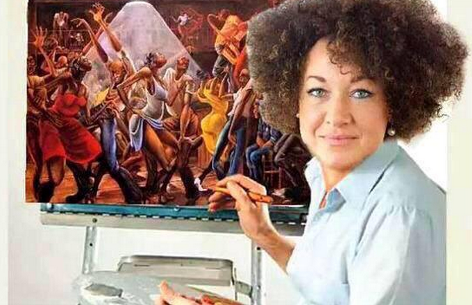 Rachel Dolezal Plagiarized a Painting Called 'The Slave Ship'