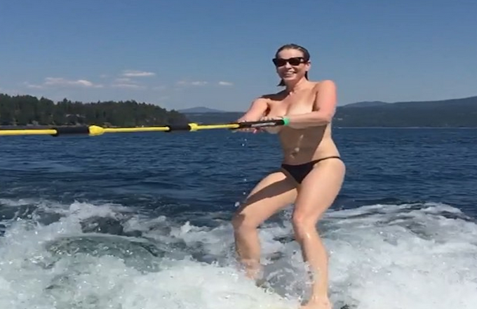 Chelsea Handler Posts Topless Video on Instagram