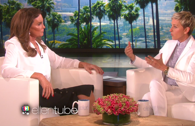 Caitlyn Jenner Tells Ellen DeGeneres She Hasn't Always Supported Same-Sex Marriage