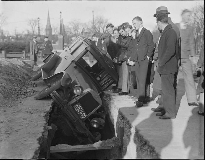 West Roxbury Gallery 25 Vintage Photos of Car Accidents Complex