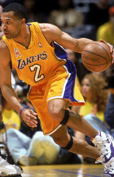 Derrick Fisher - Nike Air Max Tempo 'Lakers'