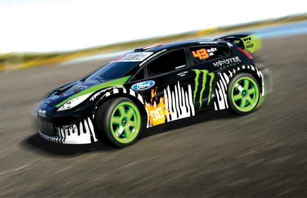 traxxas fiesta rally vxl