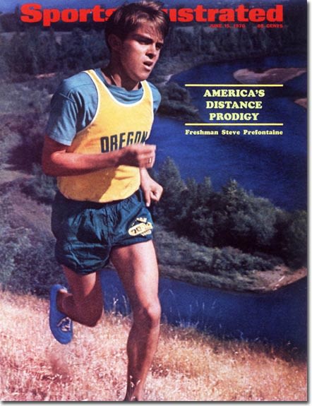 steve prefontaine first nike shoes
