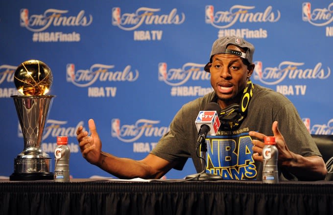 Andre Iguodala's Son Made His Dad the Coolest Father's Day Gift Ever