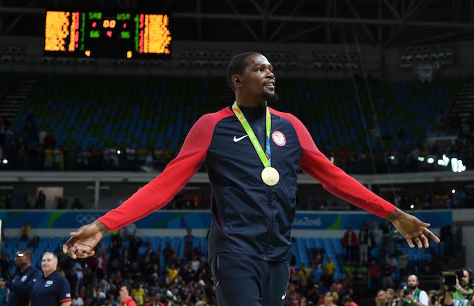 Kevin Durant Says Playing for Team USA Was 