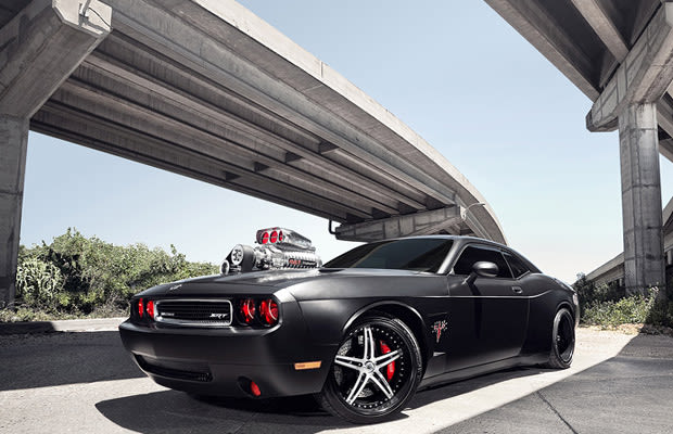 Dodge Challenger Murdered Out 50 Menacing Matte Black Cars Complex 0327