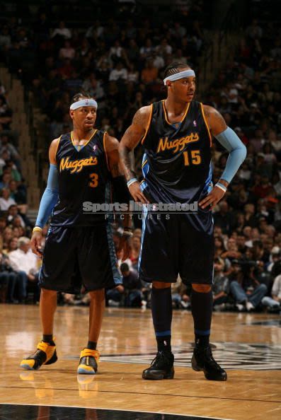 carmelo anthony sneaker shopping