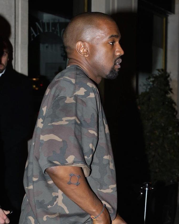 Kanye West Got a Tattoo of the Unconfirmed "So Help Me God