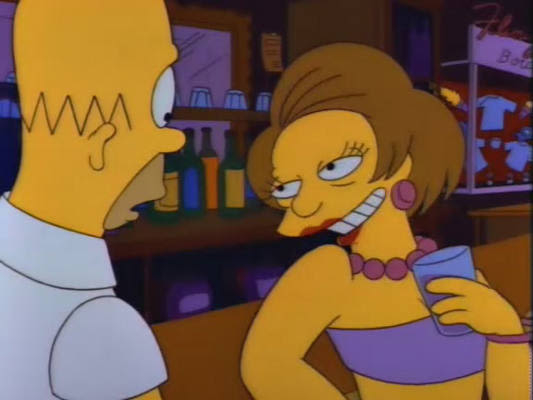 Edna Tries To Pick Up Homer At Moe’s Edna Krabappel S 10 Best Moments