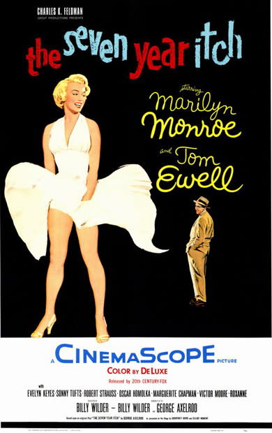 The Seven Year Itch The 75 Most Iconic Movie Posters Of All Time Complex 4085