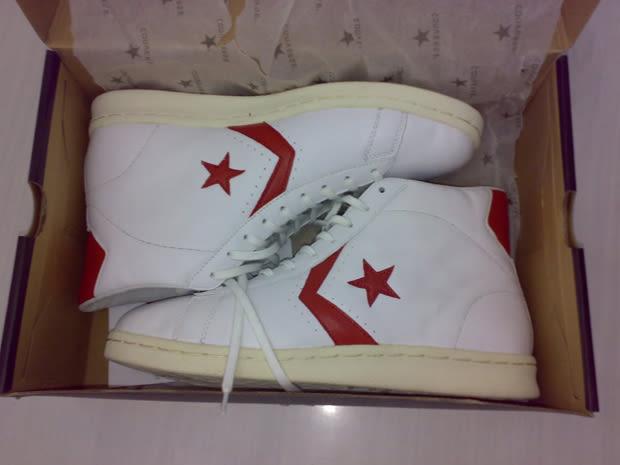Julius Erving Signed Circa 1976 Game Worn Converse Dr. J All-Star Sneakers (2