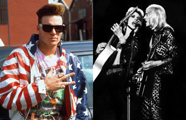 Vanilla Ice sampling David Bowie and Queen's "Under Pressure" on "Ice Ice Baby"