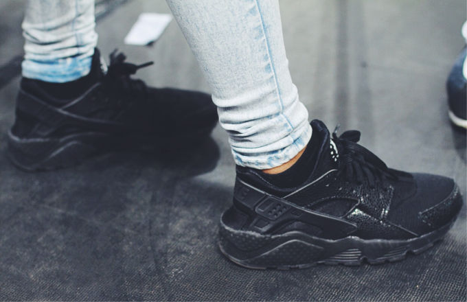 Huarache Triple Black Italia Huarache Triple Black Italia