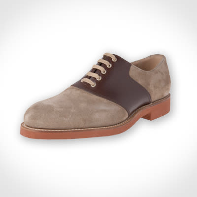 nubuck saddle shoes