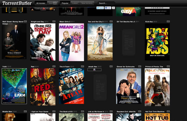 Torrent Butler is the Coolest Movie Torrent Site