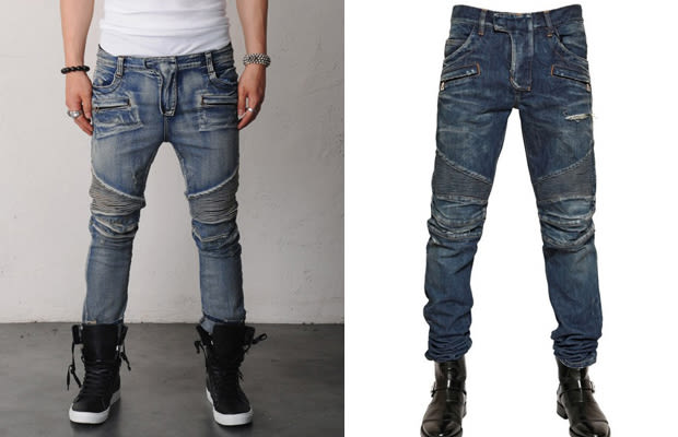 balmain jeans genius