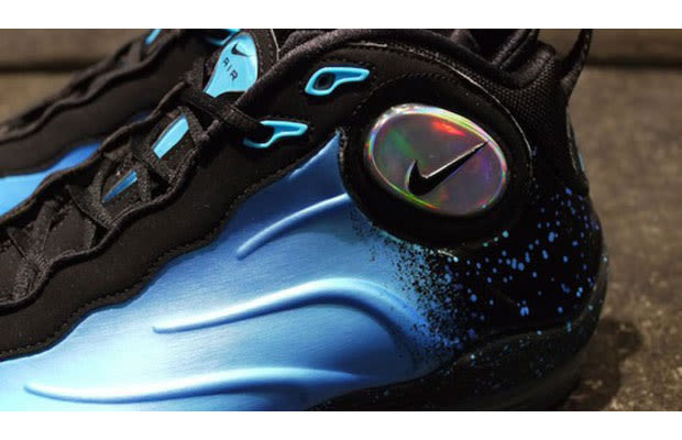 nike total air foamposite max current blue
