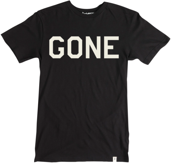 gap black t shirts