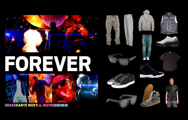 How To Dress Like Drake, Lil' Wayne, Eminem and Kanye in the "Forever