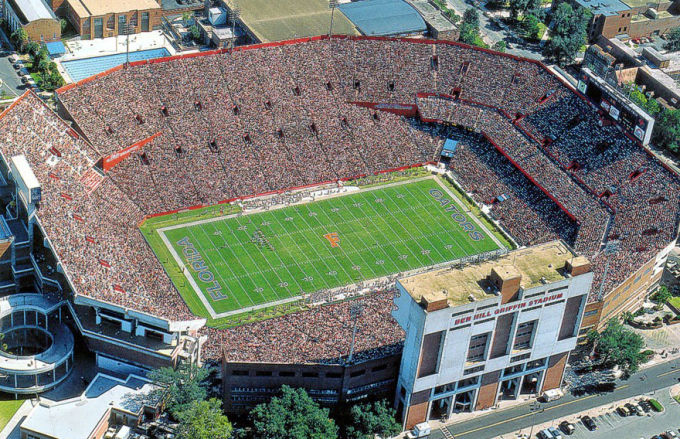 21 Ben Hill Griffin Stadium The Swamp The 25 Coolest College