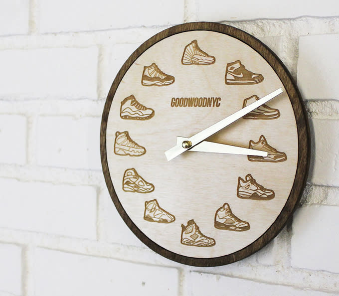 GoodWood's Air Jordan clock. Complex