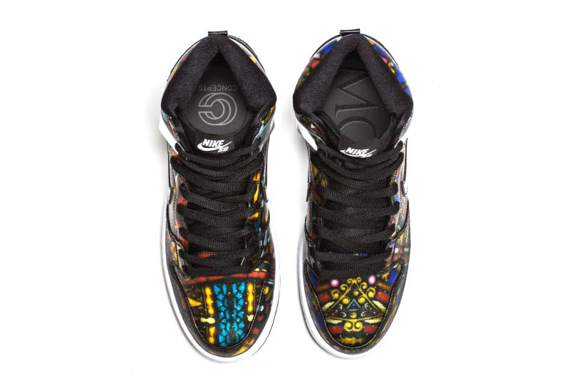 stained glass nike sb