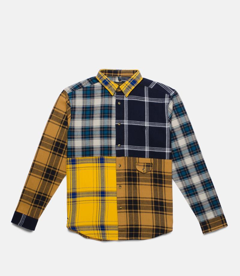 kanye flannel outfit