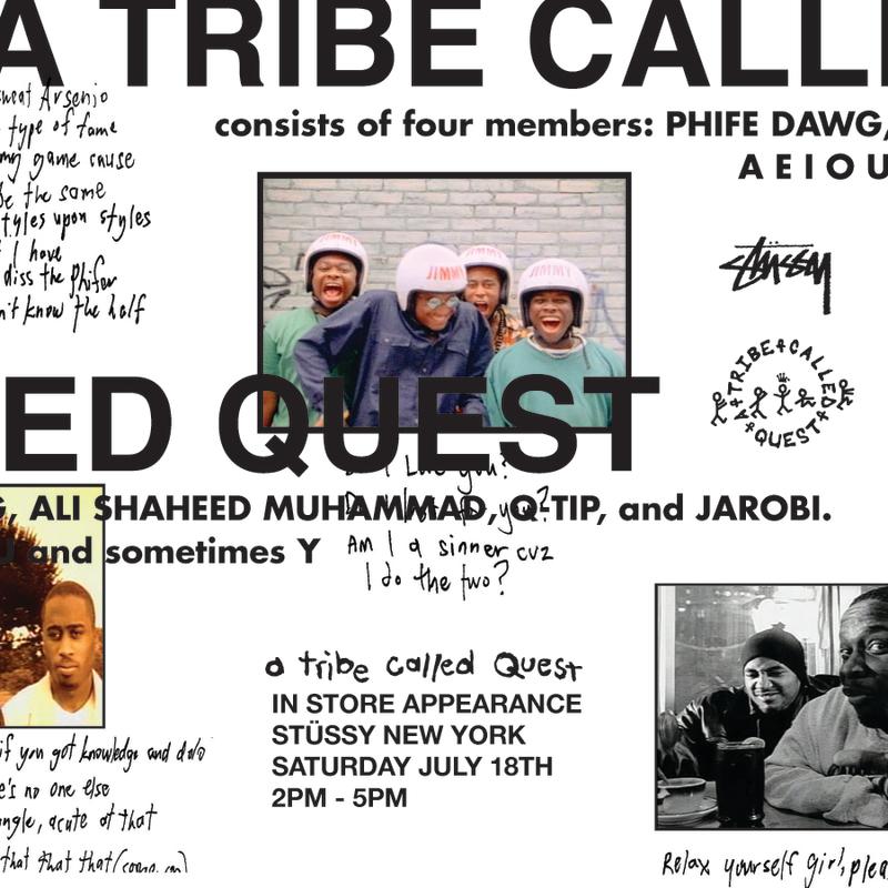 A Tribe Called Quest Teams With Stussy for Latest Collaboration