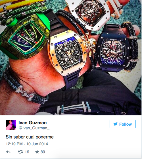 Ivan's wrist is heavy in 993,000 euros in Richard Mille watches