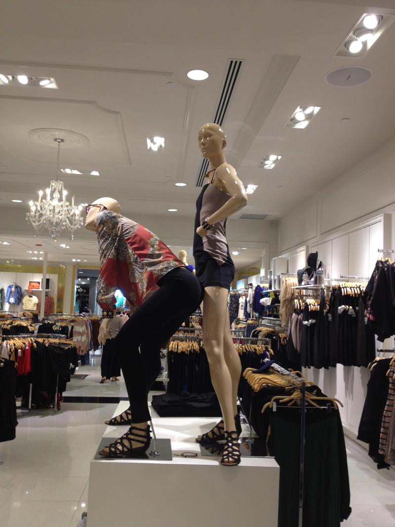 Forever 21's Mannequins Look Like They're Twerking Complex