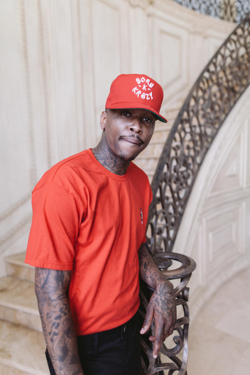 YG Models His New Collection With L.A. Streetwear Brand ...