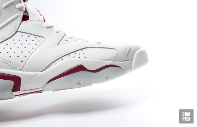 Why Putting "Nike Air" on the "White/Maroon" VI Matters to Jordan Brand