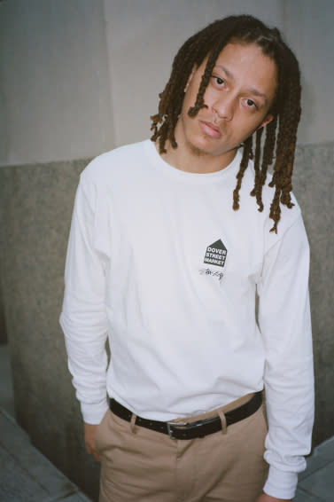 The Dover Street Market and Stussy Lookbook Stars an A$AP Mob Member